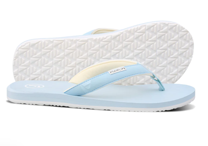 Foamlife Lixi Sugarcane Women's Flip-Flops - Powder Blue