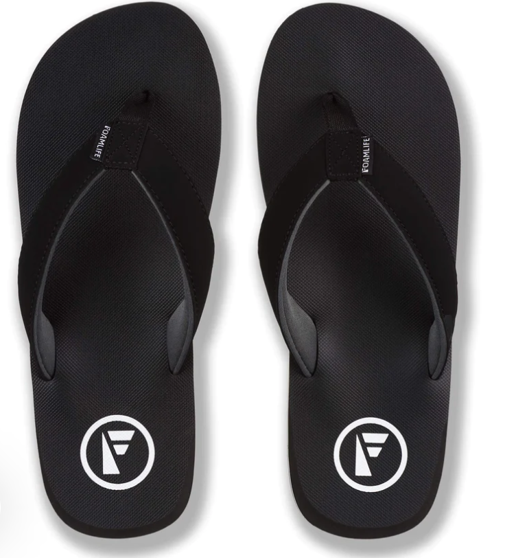 Foamlife Tarlan Men's Flip-Flops - Black