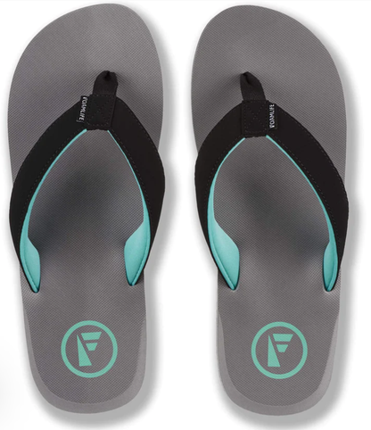 Foamlife Traa Men's Flip-Flops - Stone Grey