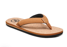 Foamlife Mully Cork Men's Flip-Flops - Tan
