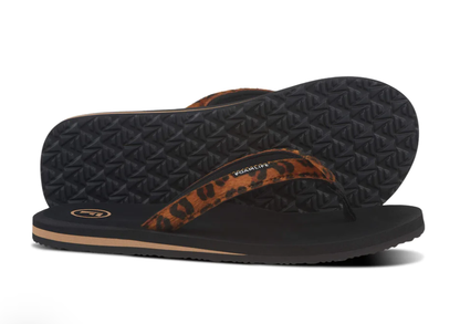 Foamlife Selene Women's Flip-Flops - Black