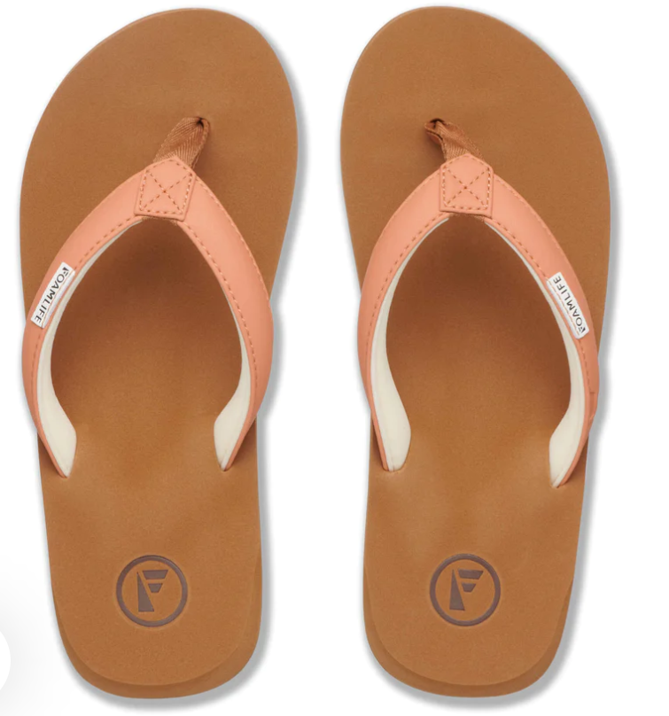 Foamlife Seales Sugarcane Women's Flip-Flops - Brown