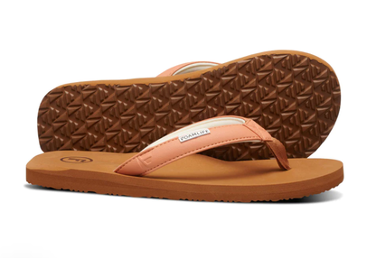 Foamlife Seales Sugarcane Women's Flip-Flops - Brown
