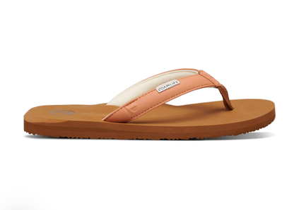 Foamlife Seales Sugarcane Women's Flip-Flops - Brown