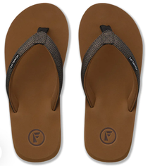 Foamlife Seales Earth Women's Flip-Flops - Brown