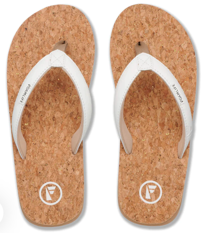 Foamlife Goldie Cork Women's Flip Flop - Sand