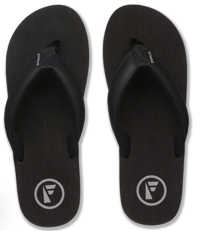 Foamlife Seales Men's Flip-Flops - Black/Black