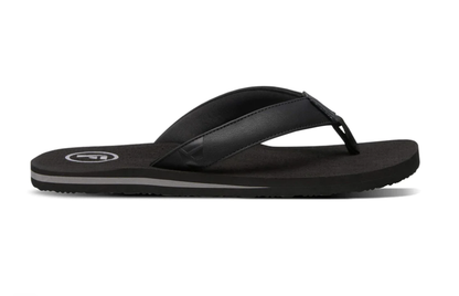 Foamlife Seales Men's Flip-Flops - Black/Black
