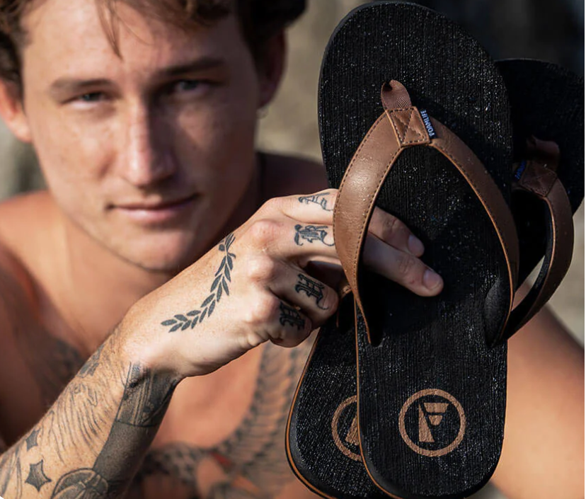 Foamlife Seales Men's Flip-Flops - Black