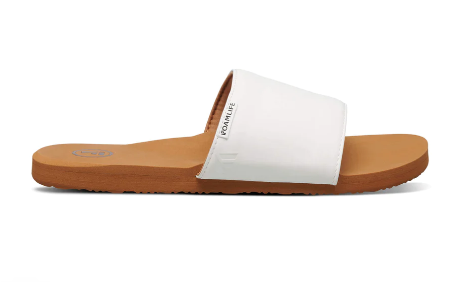 Foamlife Seales Women's Slides - Latte Brown