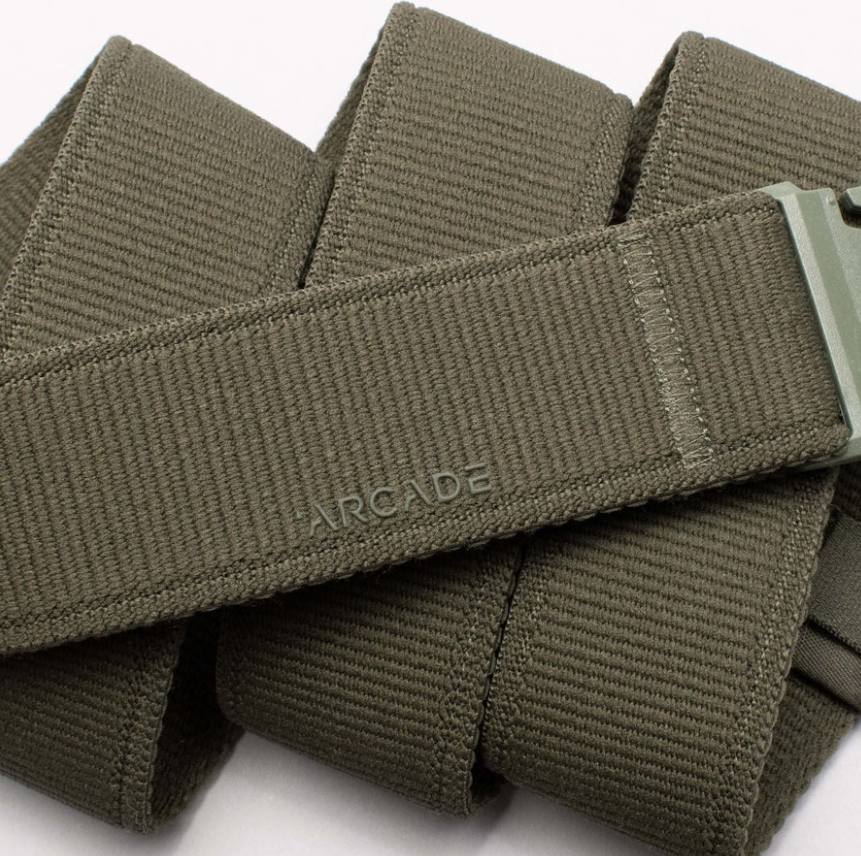 Arcade Atlas A2 Stretch Belt - Ivy Green