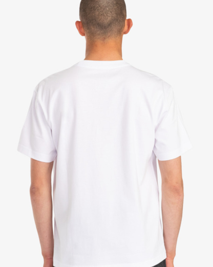 RVCA Letterman Men's Short Sleeve Tee - White
