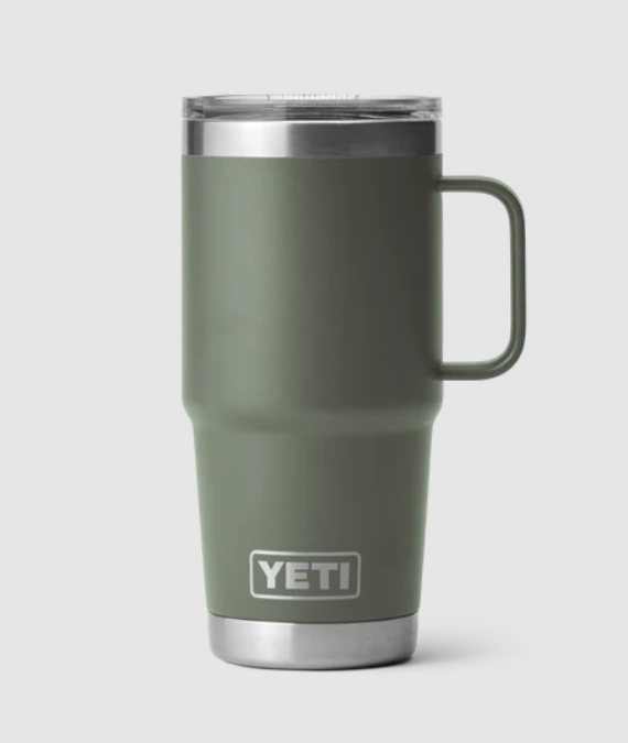 Yeti Rambler 20oz Travel Mug - Camp Green