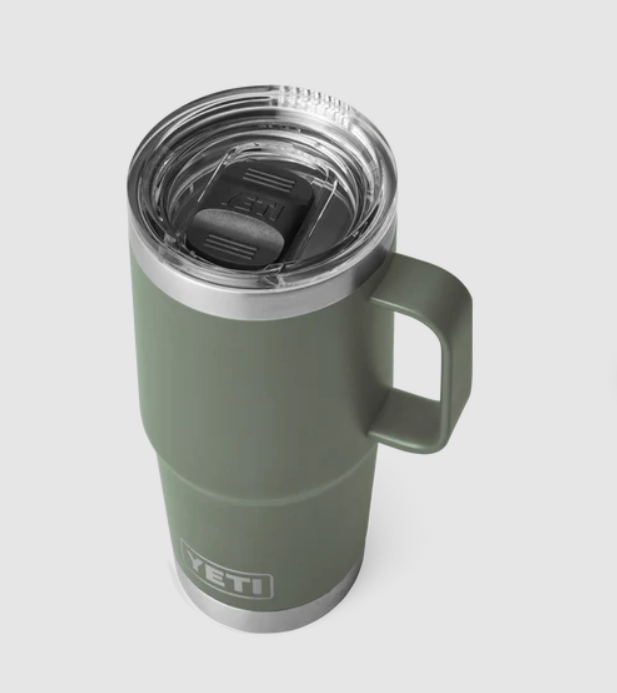 Yeti Rambler 20oz Travel Mug - Camp Green