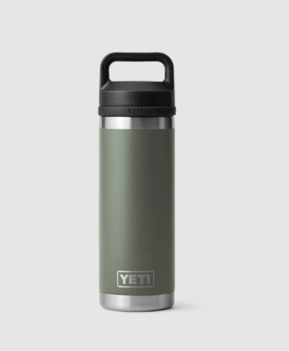 Yeti Rambler 18oz Bottle With Chug Lid - Camp Green