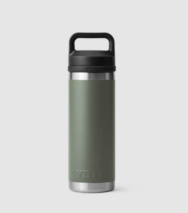 Yeti Rambler 18oz Bottle With Chug Lid - Camp Green