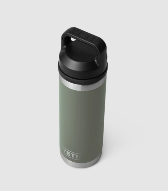 Yeti Rambler 18oz Bottle With Chug Lid - Camp Green