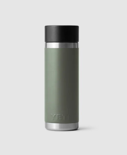 Yeti Rambler 18oz Bottle With Hotshot Cap - Camp Green
