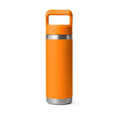 Yeti Rambler 18oz(769 ML) Bottle With Straw Cap - King Crab Orange