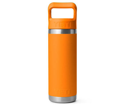 Yeti Rambler 18oz(769 ML) Bottle With Straw Cap - King Crab Orange