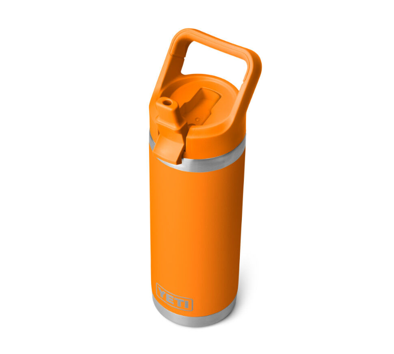 Yeti Rambler 18oz(769 ML) Bottle With Straw Cap - King Crab Orange
