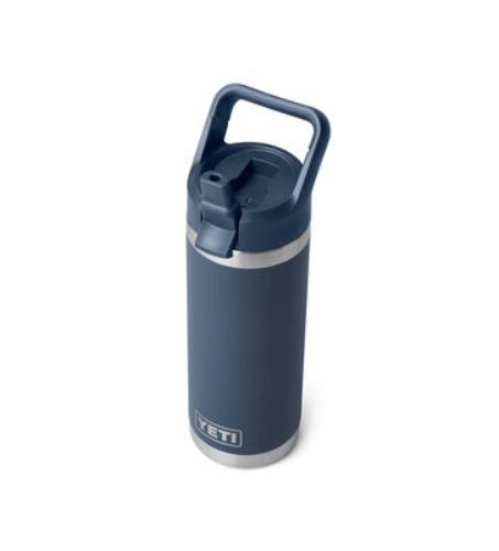 Yeti Rambler 18oz(769 ML) Bottle With Straw Cap - Navy