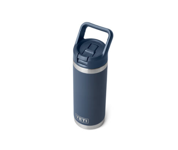 Yeti Rambler 18oz(769 ML) Bottle With Straw Cap - Navy