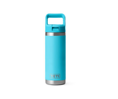 Yeti Rambler 18oz(769 ML) Bottle With Straw Cap - Reef Blue