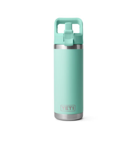 Yeti Rambler 18oz(769 ML) Bottle With Straw Cap - Seafoam