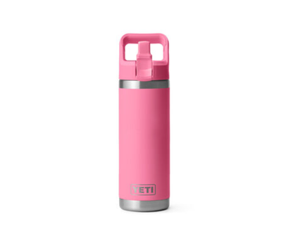 Yeti Rambler 18oz(769 ML) Bottle With Straw Cap - Harbor Pink
