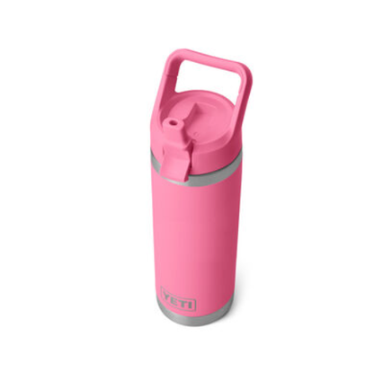 Yeti Rambler 18oz(769 ML) Bottle With Straw Cap - Harbor Pink