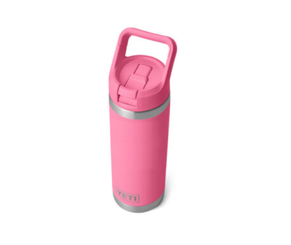 Yeti Rambler 18oz(769 ML) Bottle With Straw Cap - Harbor Pink