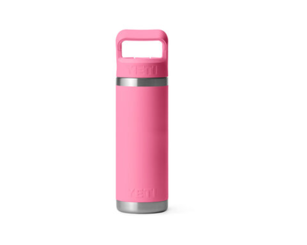 Yeti Rambler 18oz(769 ML) Bottle With Straw Cap - Harbor Pink