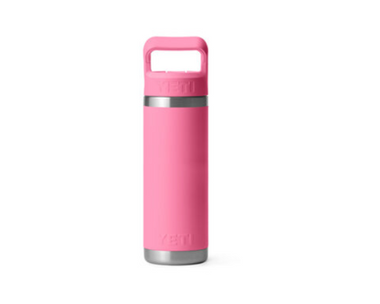 Yeti Rambler 18oz(769 ML) Bottle With Straw Cap - Harbor Pink