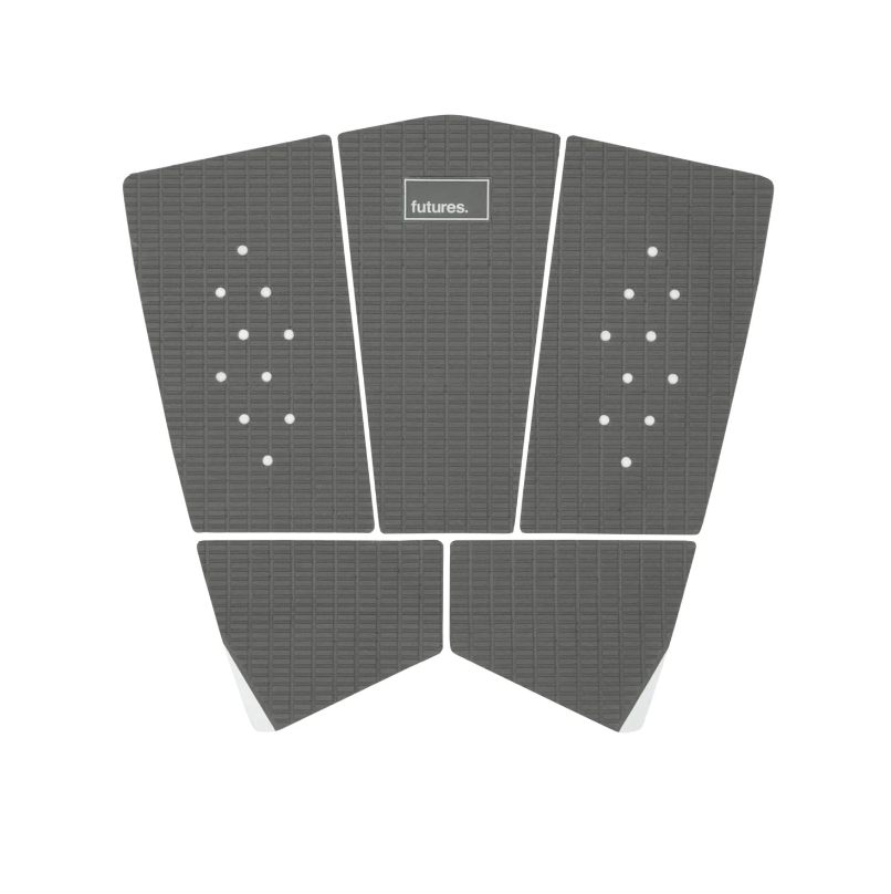 Futures Seafury Fish Traction Pad - Grey