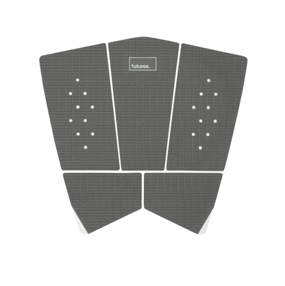 Futures Seafury Fish Traction Pad - Grey