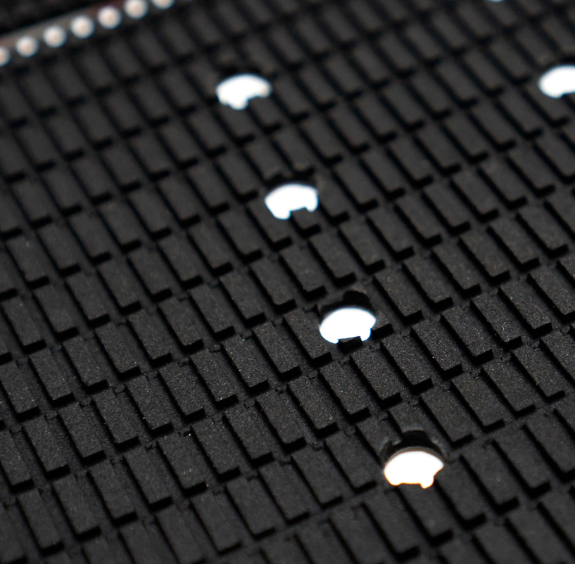 Futures Landing Front Foot Traction Pad - Black