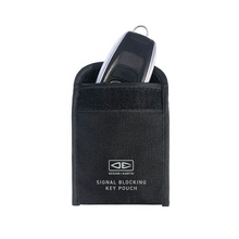 Ocean and Earth Signal Blocking Key Pouch for Keyless Car - Black