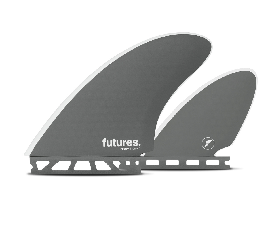 Futures Flow Quad Fins - Grey