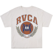 RVCA Varsity Short Sleeve Women's T-Shirt - Vintage White