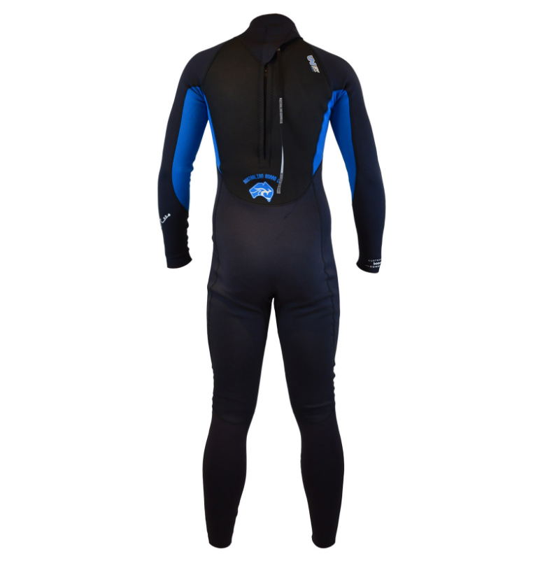 Australian Board Co Pulse 3/2mm Men's Back Zip Wetsuit 2025 - Blue