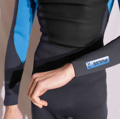 Australian Board Co Pulse 3/2mm Men's Back Zip Wetsuit 2025 - Blue