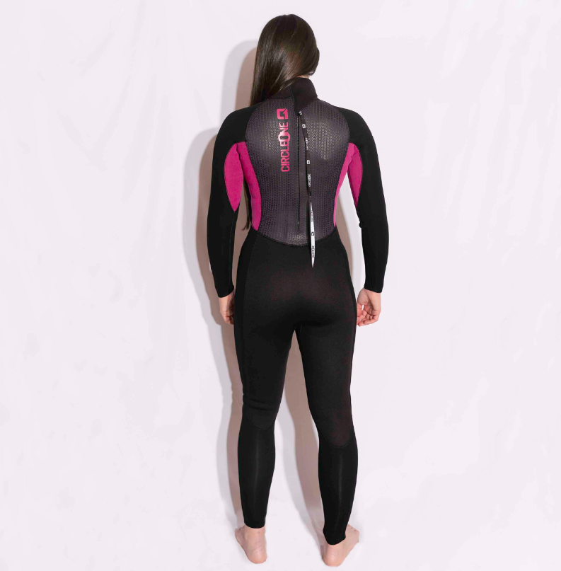 Circle One Faze 5/4/3mm Women's Winter Wetsuit GBS Back Zip Wetsuit 2025 - Magenta