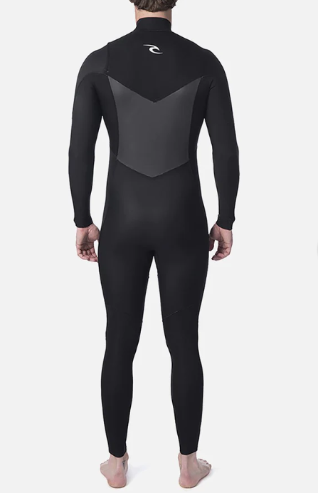 Rip Curl Dawn Patrol Performance 5/3mm Men's Chest Zip Winter Wetsuit 2025 - Black