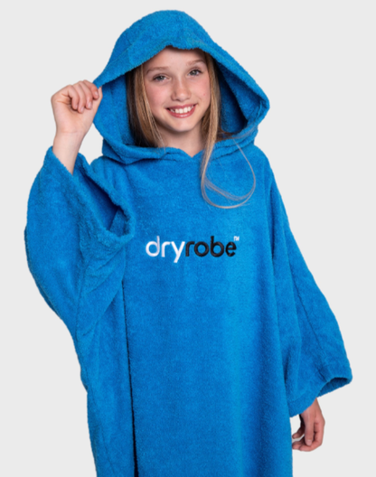 Dryrobe Kids Organic Cotton Short Sleeve Towel Robe - Age 10-13