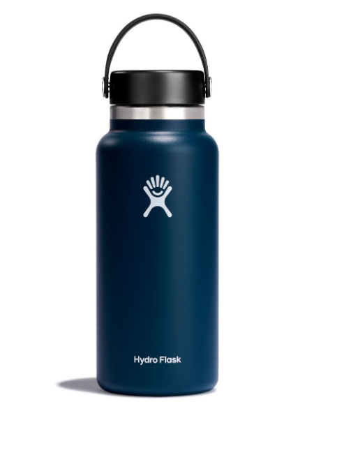 Hydro Flask 32oz Wide Flex Motuh cap Bottle - Indigo