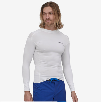 Patagonia R0 Men's Long-Sleeved UPF Top - White