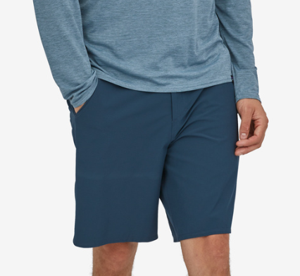 Patagonia Hydropeak Hybrid Men's 19" Walk Shorts - Tidepool Blue