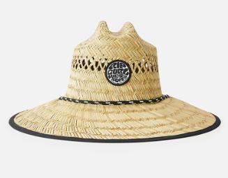 Rip Curl Logo Men's Straw Hat - Natural