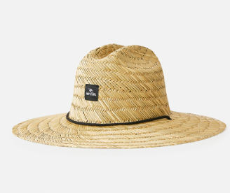 Rip Curl Brand Mens Straw Hat - Natural
